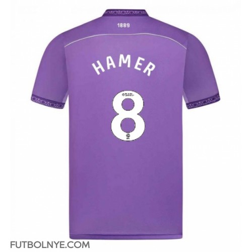 Camiseta Sheffield United Gustavo Hamer #8 Tercera Equipación 2025-26 manga corta